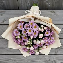 Букет цветов из:  Розы и Хризантемы в Радумле