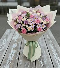 Букет цветов из:  Розы и Хризантемы в Радумле