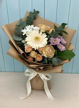 Букет цветов из:  Герберы и Хризантемы в Радумле