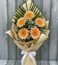 Букет цветов из:  Герберы в Радумле